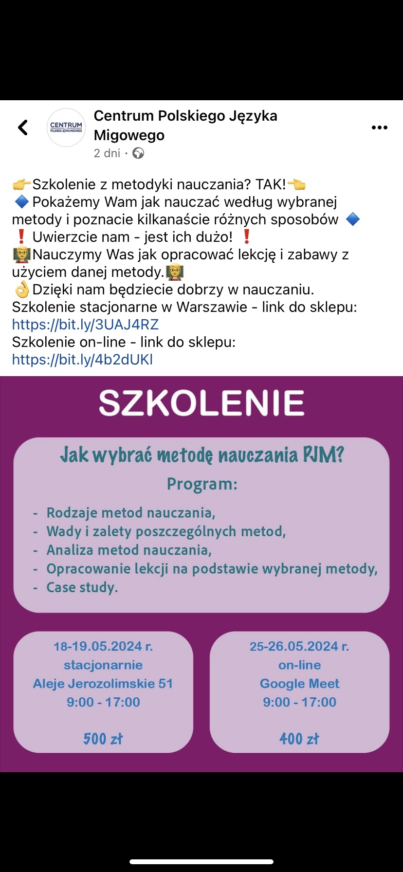 Jak wybrać metodę nauczania PJM? - szkolenie 